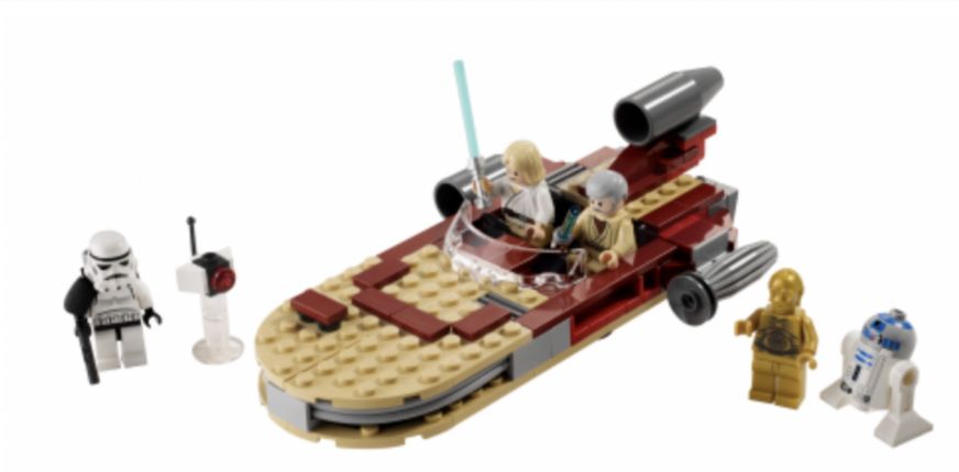 Luke's Landspeeder, Source: The LEGO Group