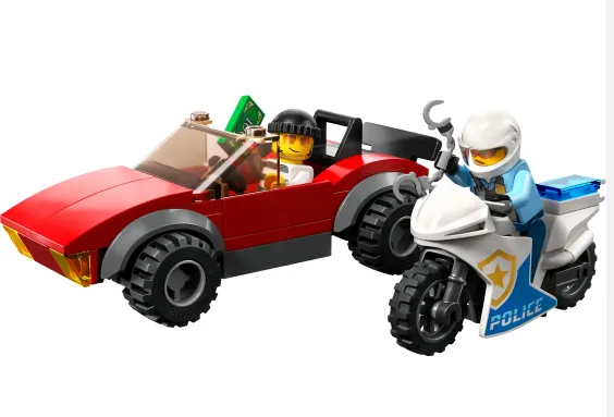 Police Bike Car Chase - Source: The LEGO Group