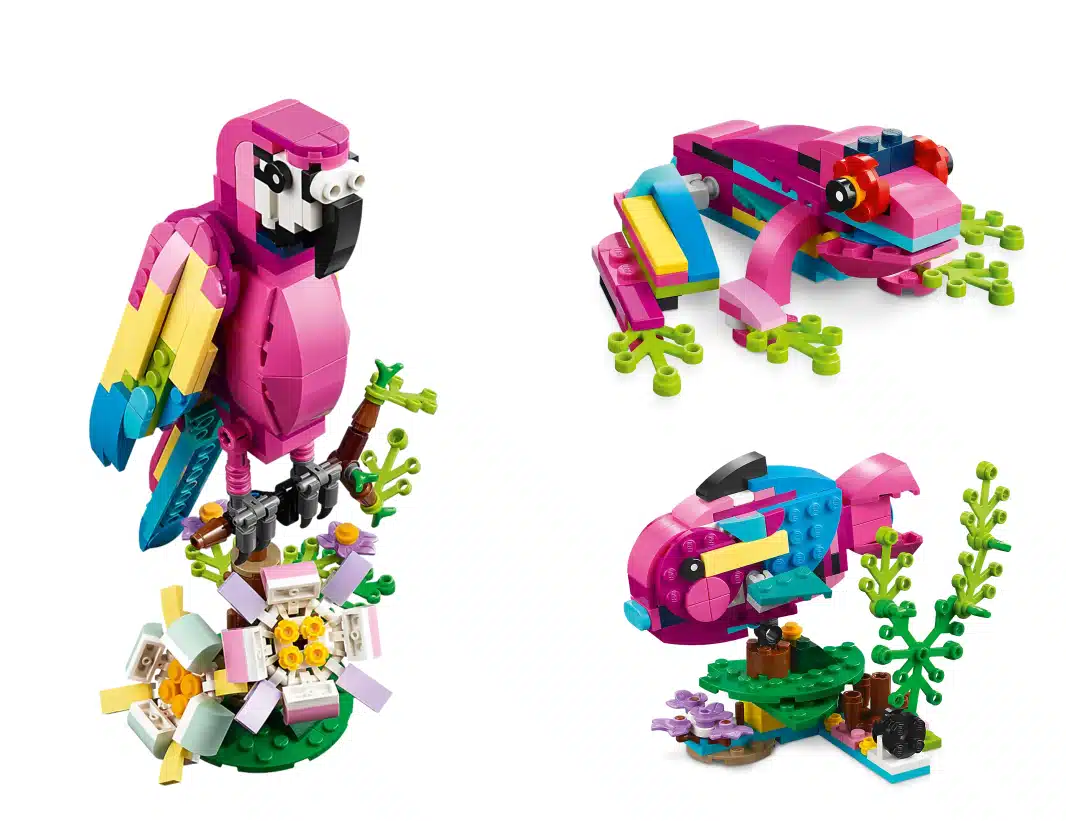 Exotic Pink Parrot - Source: The LEGO Group