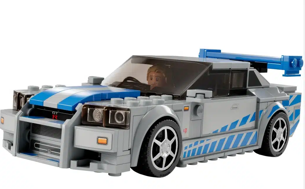 Speed Champions 2 Fast 2 Furious Nissan Skyline GT-R (R34) - Source The LEGO Group