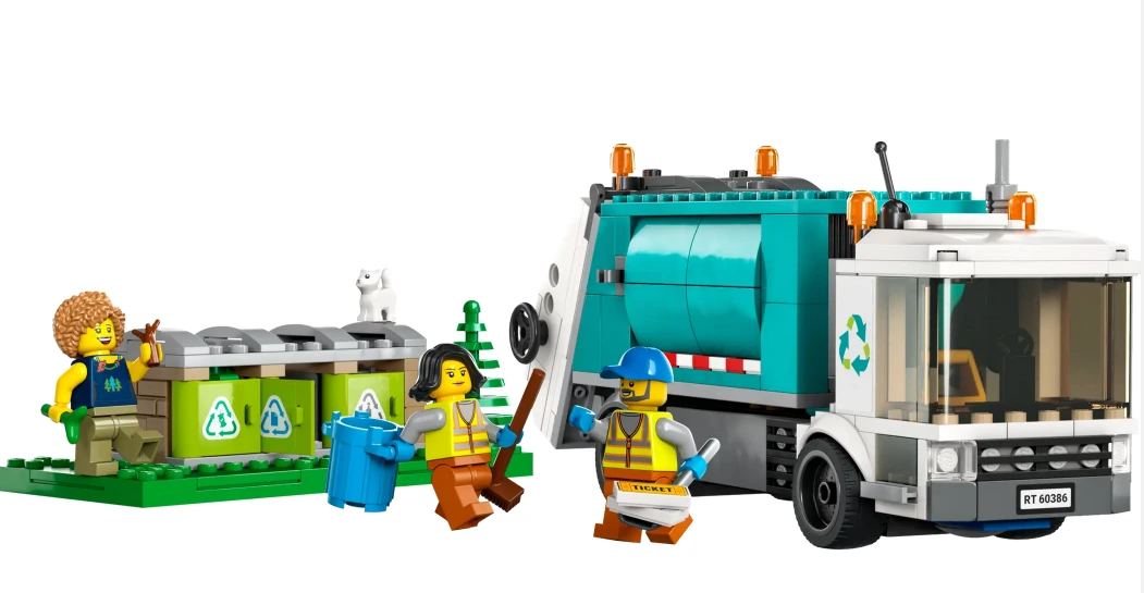 Recycling Truck LEGO set - Source The LEGO GroupRecycling Truck LEGO set - Source The LEGO Group