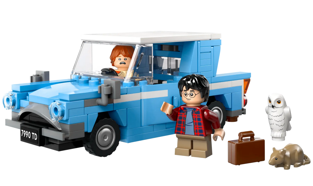 Flying Ford Anglia LEGO set - Source The LEGO GroupFlying Ford Anglia LEGO set - Source The LEGO Group