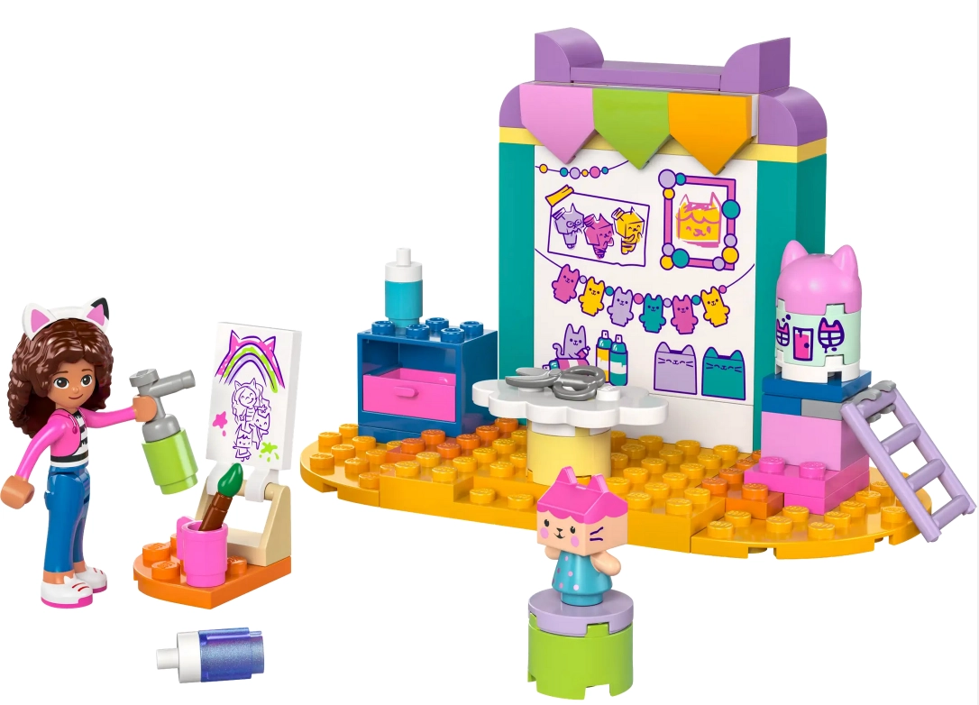 Gabby’s Dollhouse Crafting with Baby Box LEGO Set - Source The LEGO GroupCrafting with Baby Box