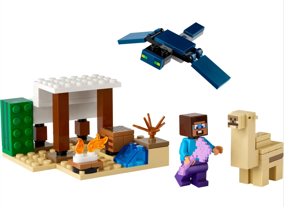 Steve's Desert Expedition LEGO Set - Source The LEGO GroupSteve’s Desert Expedition