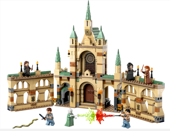 The Battle of Hogwarts LEGO Set - Source The LEGO GroupThe Battle for Hogwarts