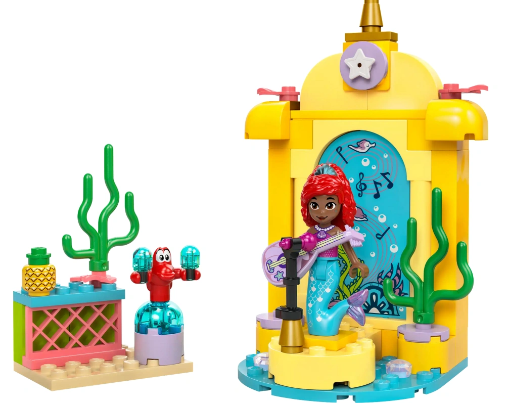 Ariel's Music Stage LEGO Set - Source The LEGO GroupAriel's Music Stage LEGO Set - Source The LEGO Group