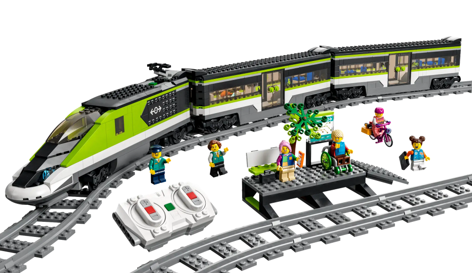 Express Passenger Train LEGO Set - Source The LEGO GroupExpress Passenger Train LEGO Set - Source The LEGO Group