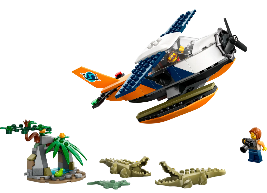 Jungle Explorer Water Plane LEGO Set - Source The LEGO GroupJungle Explorer Water Plane