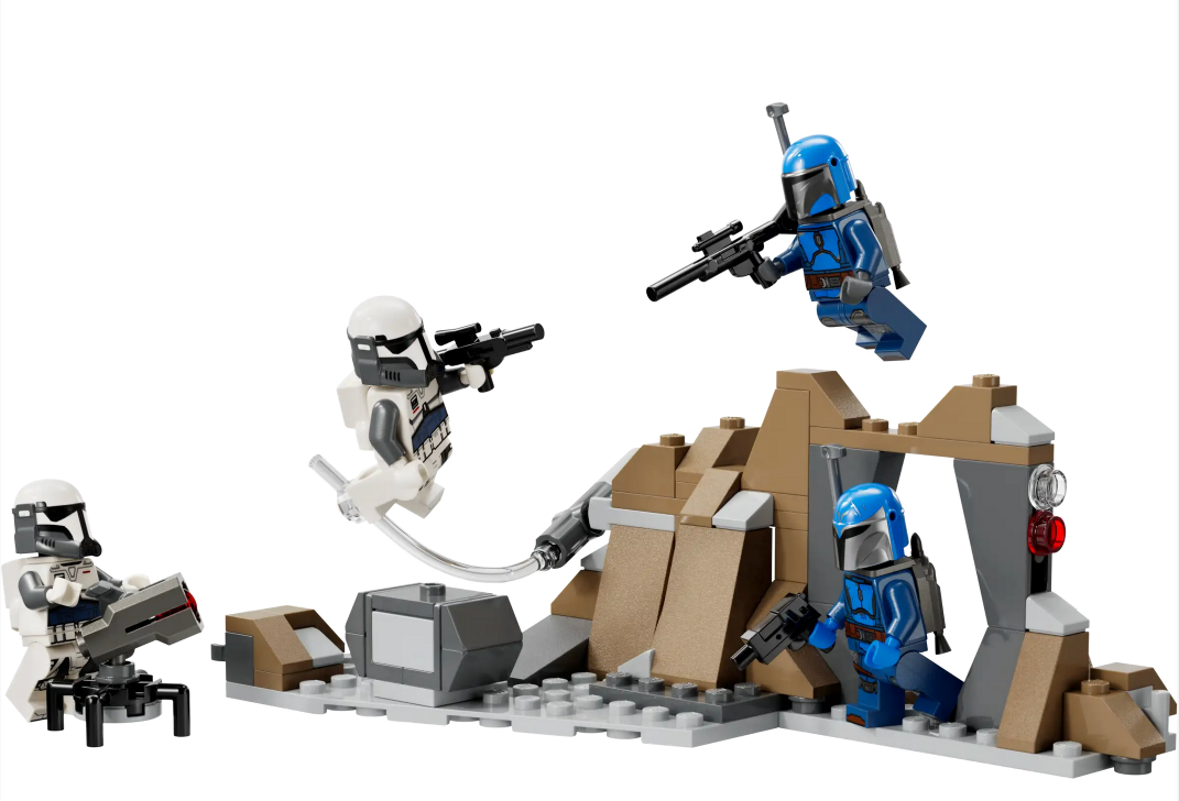 Ambush on Mandalore Battle Pack LEGO Set - Source The LEGO GroupAmbush on Mandalore Battle Pack