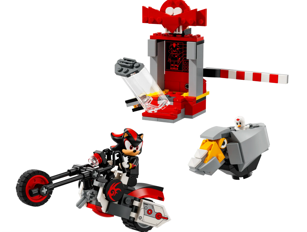 Shadow the Hedgehog Escape LEGO Set - Source The LEGO GroupShadow the Hedgehog Escape