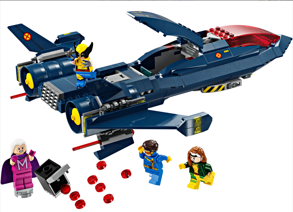 X-Men X-Jet LEGO Set - Source The LEGO Group.X-Men X-Jet 