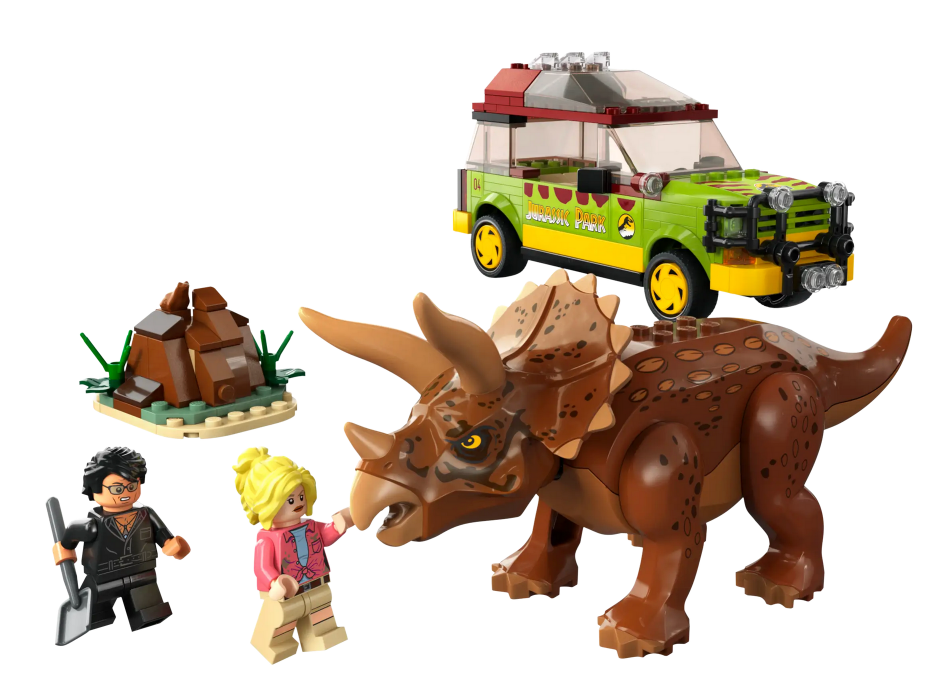 Triceratops Research LEGO set - Source The LEGO GroupTriceratops Research