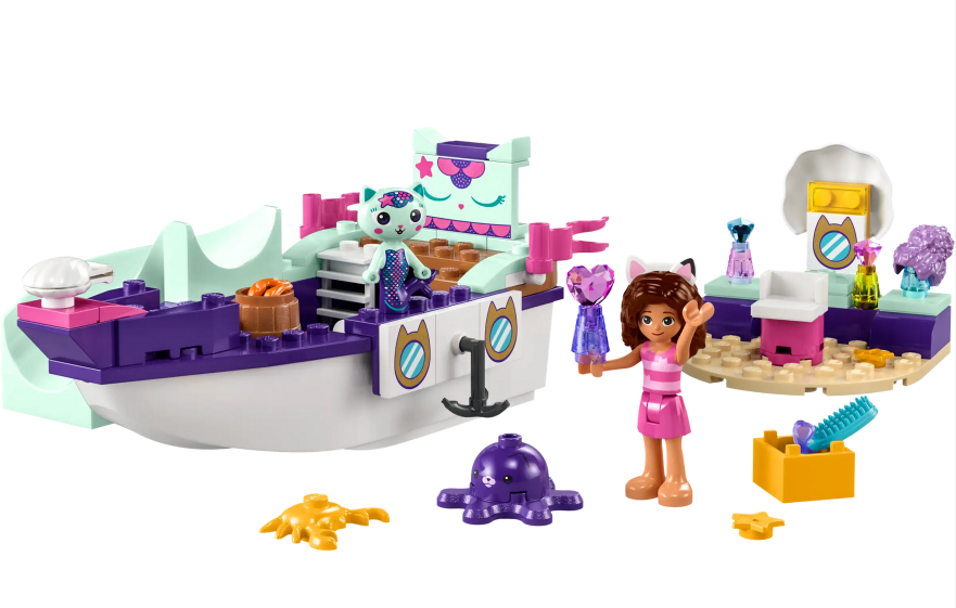 Gabby & MerCat's Ship & Spa - Source The LEGO GroupGabby & MerCat's Ship & Spa - Source The LEGO Group