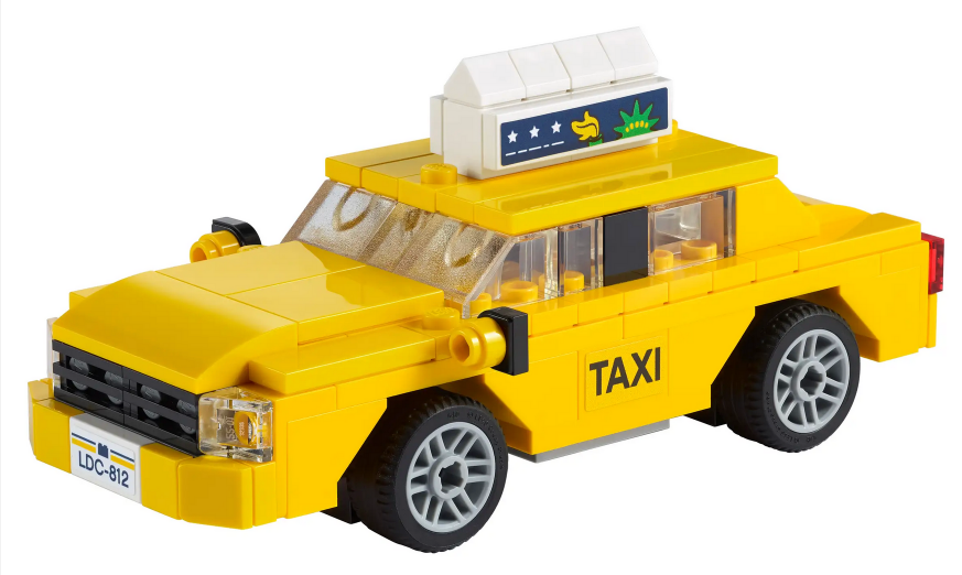 Yellow Taxi - Source The LEGO GroupYellow Taxi - Source The LEGO Group