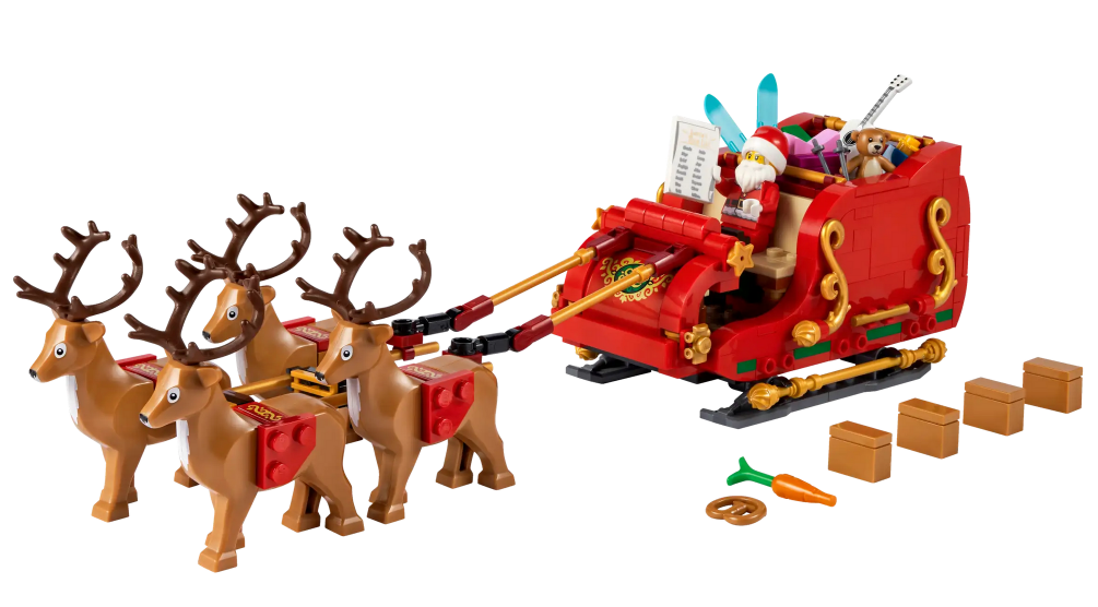 Santa's Sleigh - Source The LEGO GroupSanta’s Sleigh