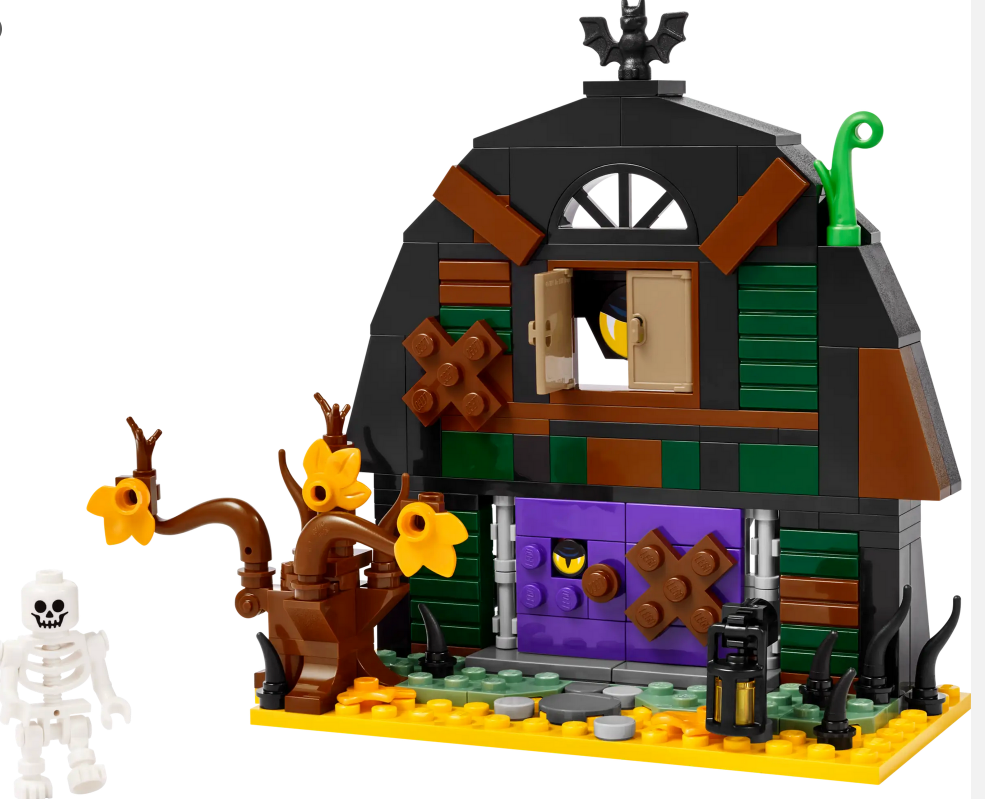 Halloween Barn - Source The LEGO GroupHalloween Barn - Source The LEGO Group