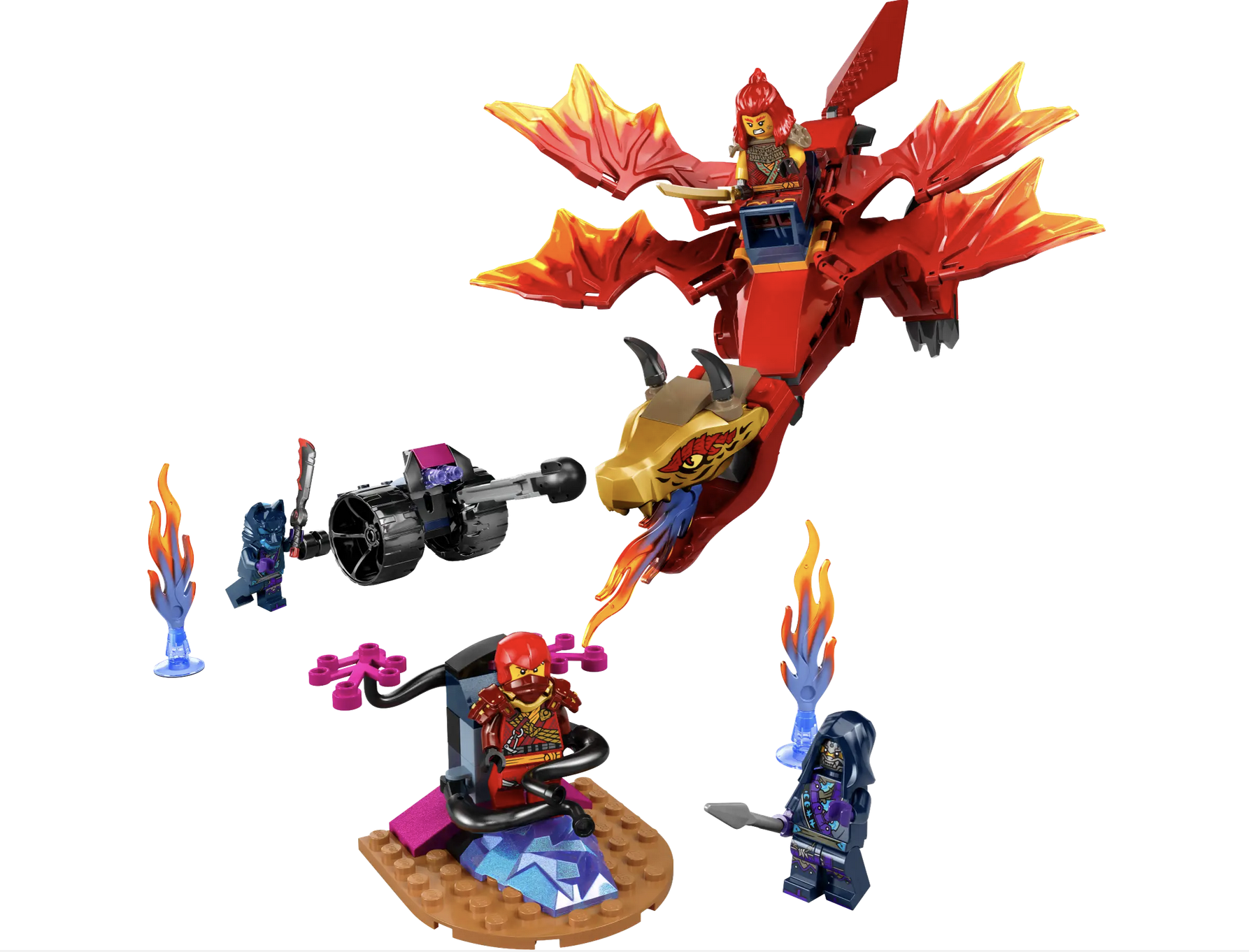 Kai's Source Dragon Battle - Source The LEGO GroupKai’s Source Dragon Battle