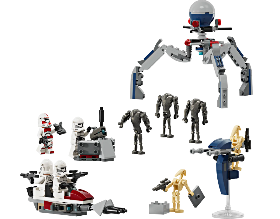 Clone Trooper & Battle Droid Battle Pack - Source The LEGO GroupClone Trooper & Battle Droid Battle Pack