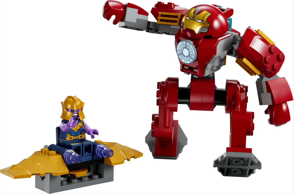 Iron Man Hulkbuster vs. Thanos - Source The LEGO GroupIron Man Hulkbuster vs. Thanos - Source The LEGO Group