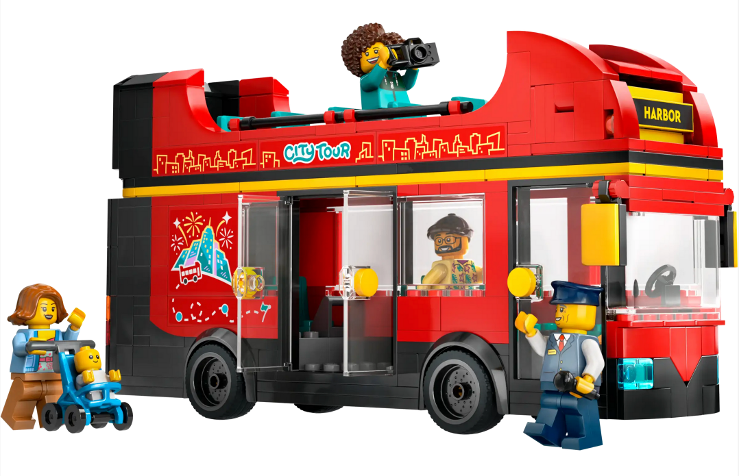 Red Double-Decker Sightseeing Bus - Source The LEGO GroupRed Double-Decker Sightseeing Bus