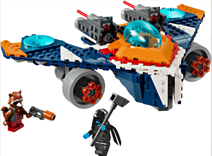 Rocket's Warbird vs. Ronan - Source The LEGO GroupRocket’s Warbird vs. Ronan