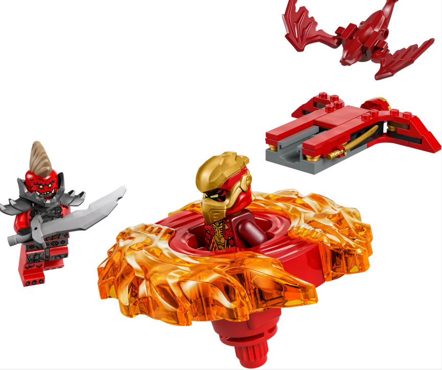 Kai's Dragon Spinjitzu Spinner - Source The LEGO GroupKai’s Dragon Spinjitzu Spinner