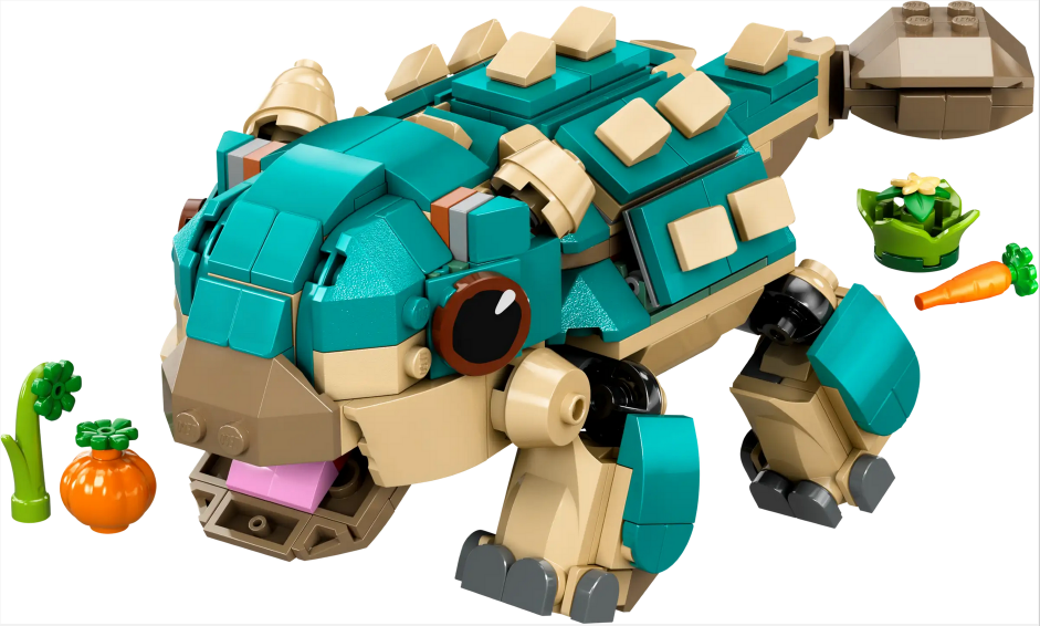 Baby Bumpy Ankylosaurus - Source The LEGO GroupBaby Bumpy: Ankylosaurus