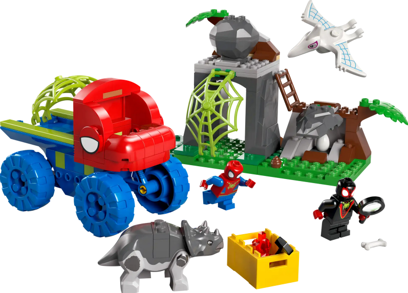 Team Spidey Dino Crawler Rescue - Source The LEGO GroupTeam Spidey Dino Crawler Rescue