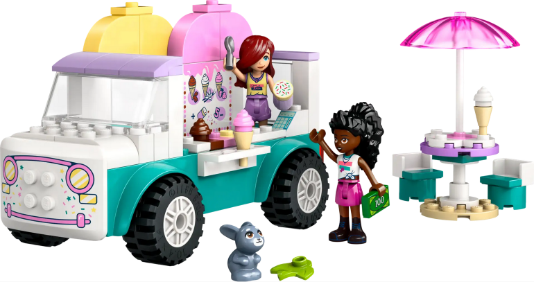 Heartlake City Ice Cream Truck - Source The LEGO GroupHeartlake City Ice Cream Truck