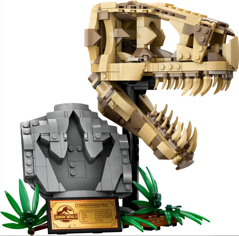 Dinosaur Fossils T.rex Skull - Source The LEGO GroupDinosaur Fossils T.rex Skull