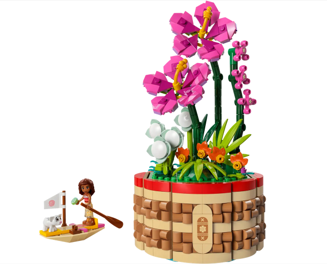 Disney Moana's Flowerpot - Source The LEGO GroupDisney Moana’s Flowerpot