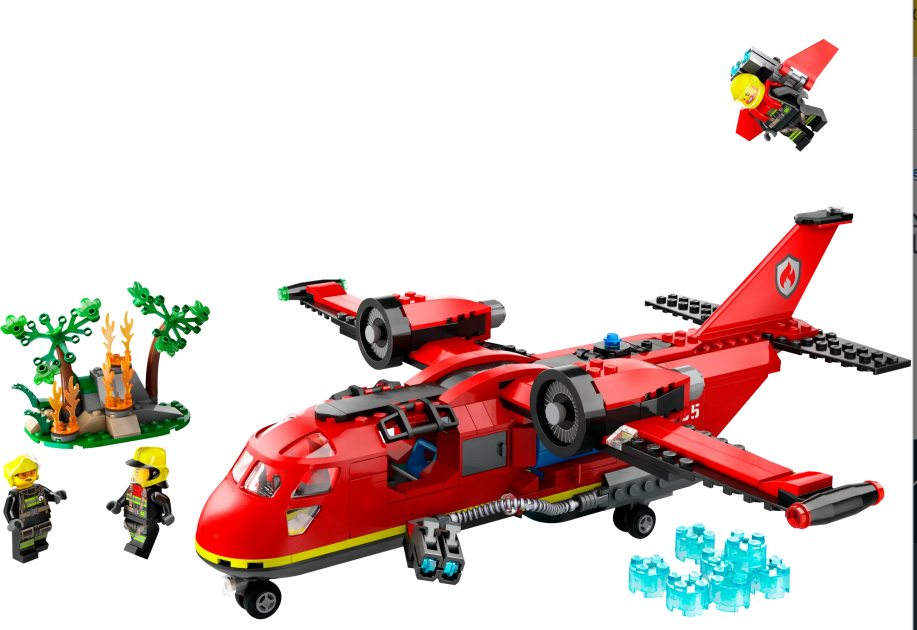 Fire Rescue Plane - Source The LEGO GroupFire Rescue Plane