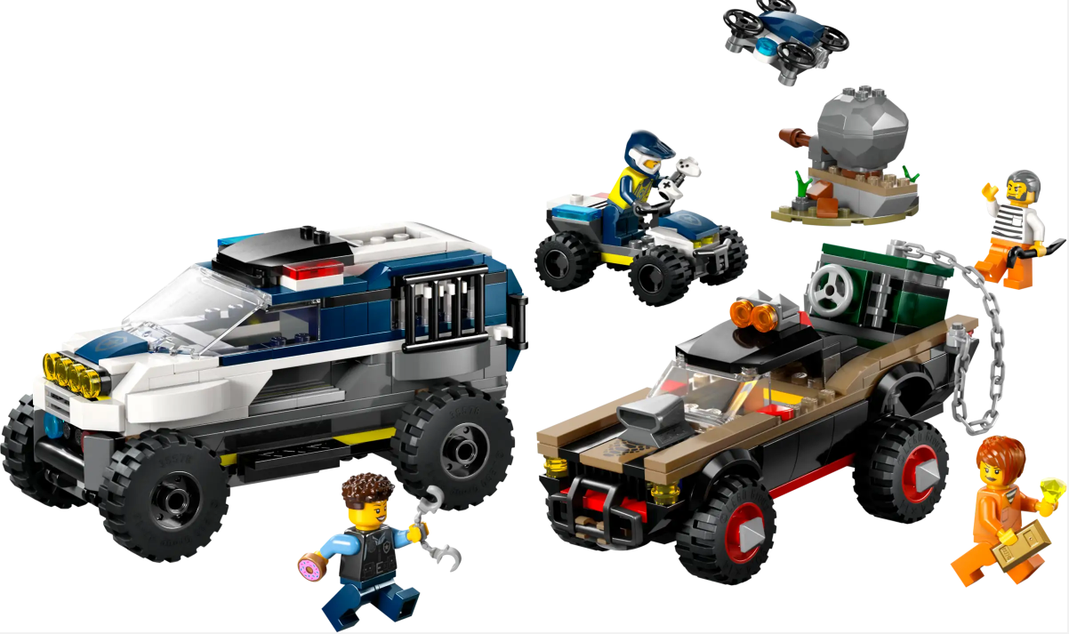 Off-Road Police Car Chase - Source the LEGO GroupOff-Road Police Car Chase - Source the LEGO Group