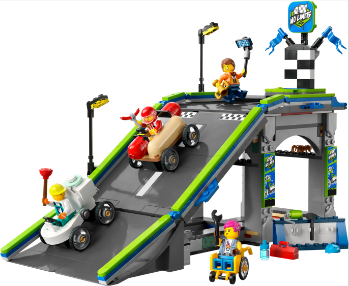 No Limits: Race Car Ramp Track - Source The LEGO GroupNo Limits: Race Car Ramp Track