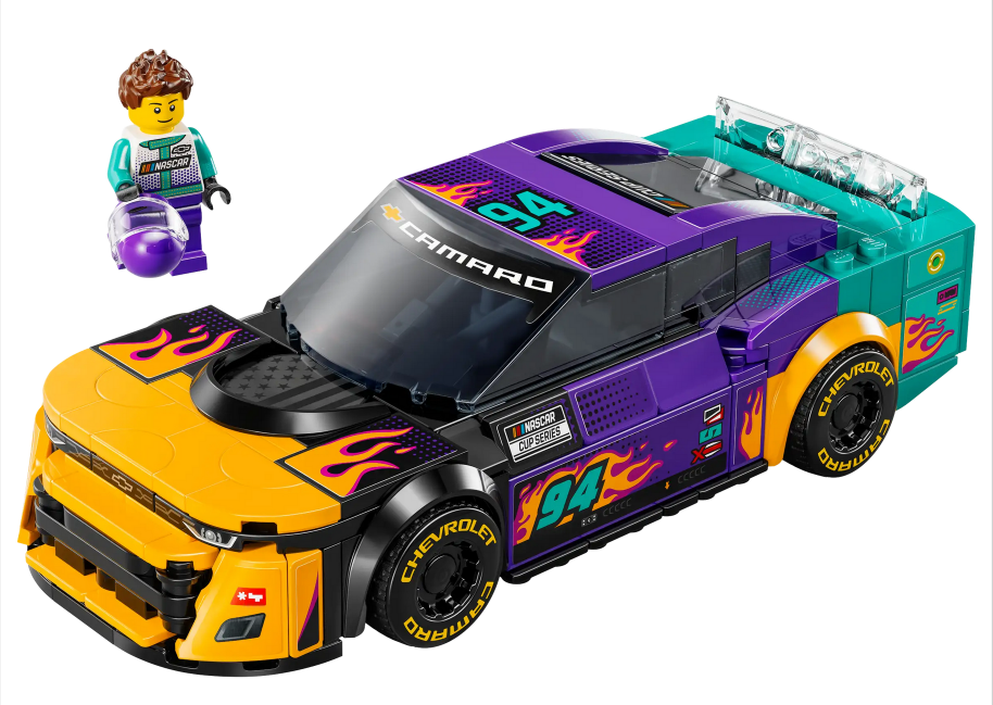 NASCAR Next Gen Chevrolet Camaro ZL1 - Source The LEGO GroupNASCAR Next Gen Chevrolet Camaro ZL1