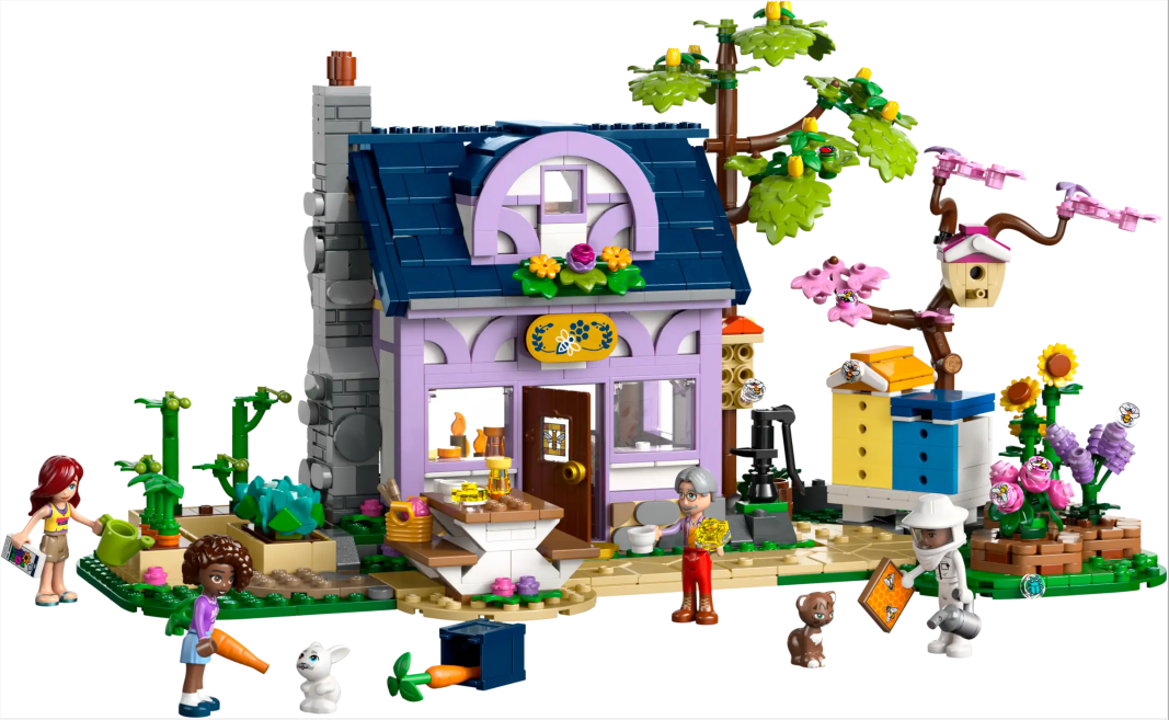 Beekeeper's House and Flower Garden - Source The LEGO GroupBeekeeper’s House and Flower Garden