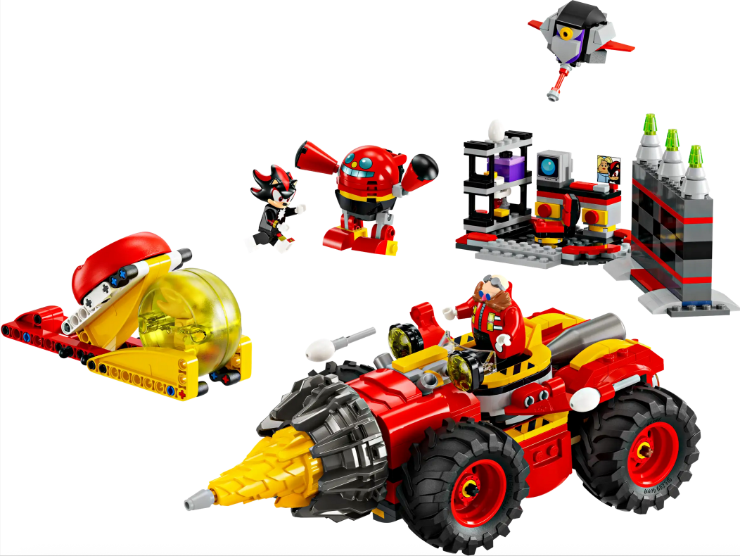 Super Sonic vs. Egg Drillster - Source The LEGO GroupSuper Sonic vs. Egg Drillster