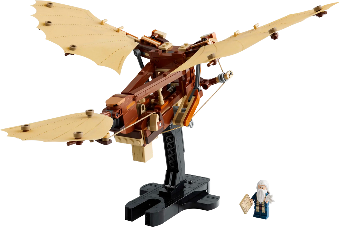 Leonardo da Vinci's Flying Machine - Source The LEGO GroupLeonardo da Vinci’s Flying Machine