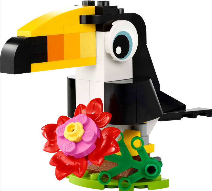 Tropical Toucan 3-in-1 - Source The LEGO GroupTropical Toucan 3-in-1