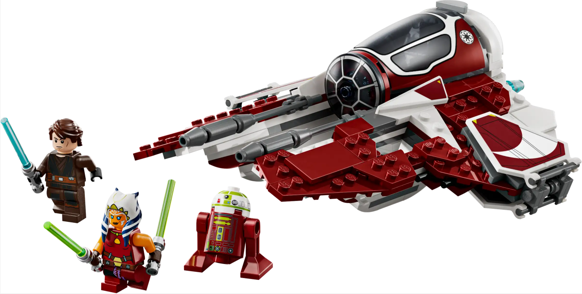 Ahsoka's Jedi Interceptor - Source The LEGO GroupAhsoka’s Jedi Interceptor