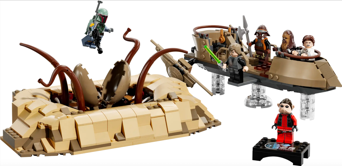 Desert Skiff and Sarlacc Pit - Source The LEGO GroupDesert Skiff and Sarlacc Pit
