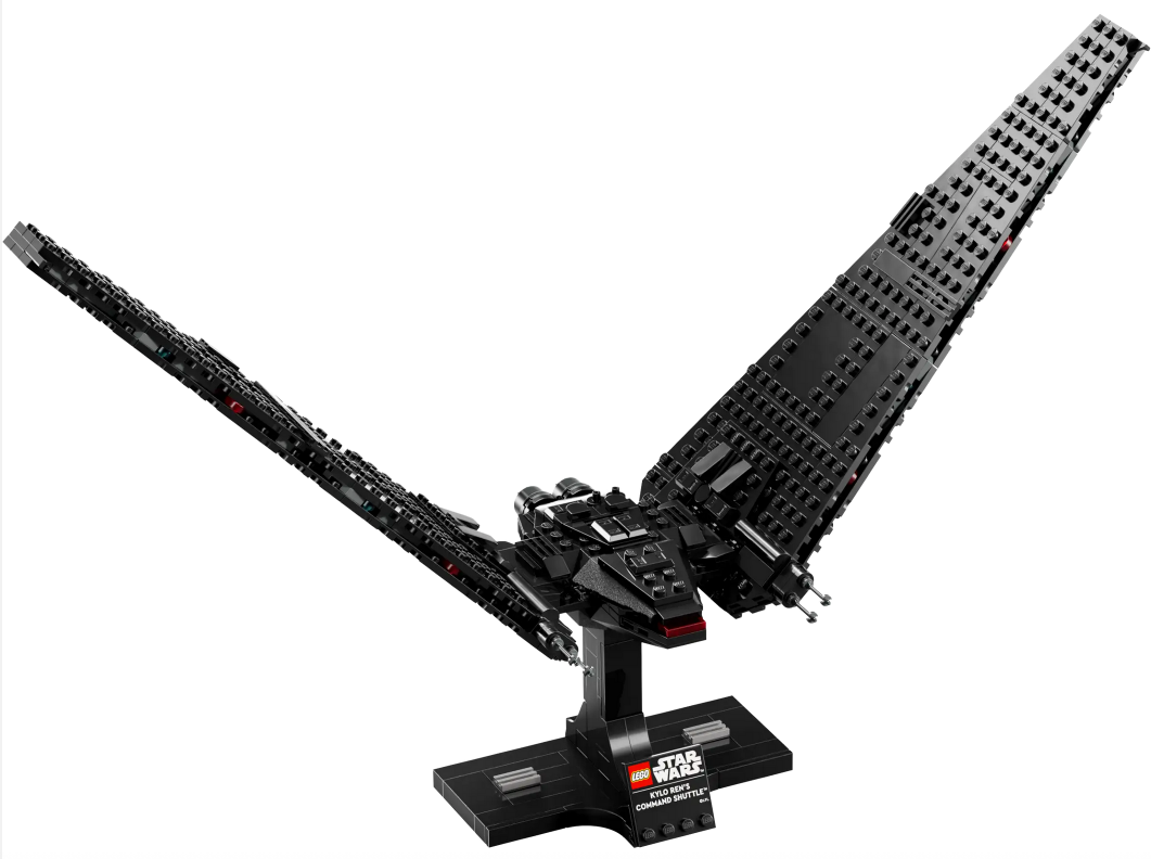 Kylo Ren's Command Shuttle - Source The LEGO GroupKylo Ren’s Command Shuttle
