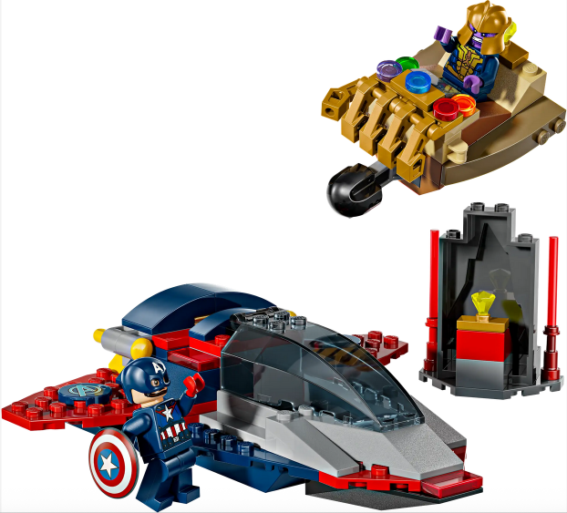 Captain America vs. Thanos - Source The LEGO GroupCaptain America vs. Thanos