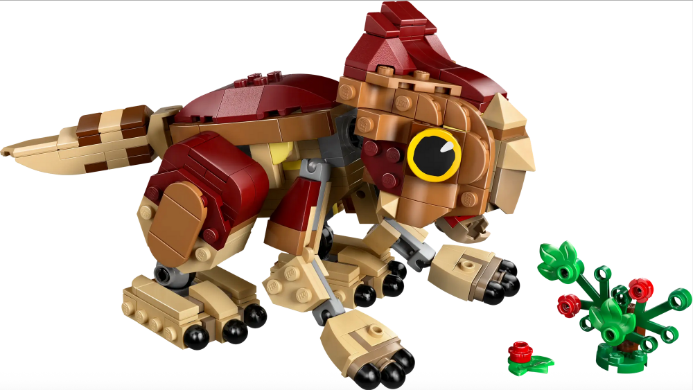 Baby Dinosaur Dolores - Aquilops - Source The LEGO GroupBaby Dinosaur Dolores – Aquilops
