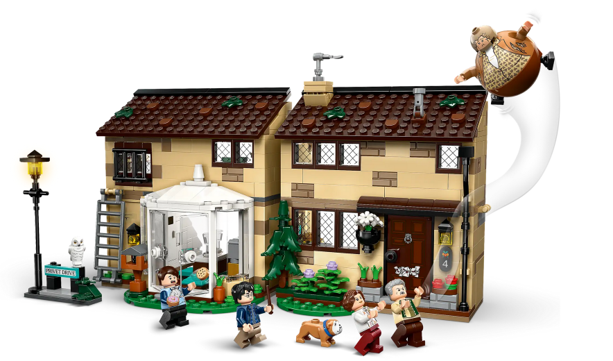 Privet Drive: Aunt Marge's Visit - Source The LEGO GroupPrivet Drive: Aunt Marge’s Visit