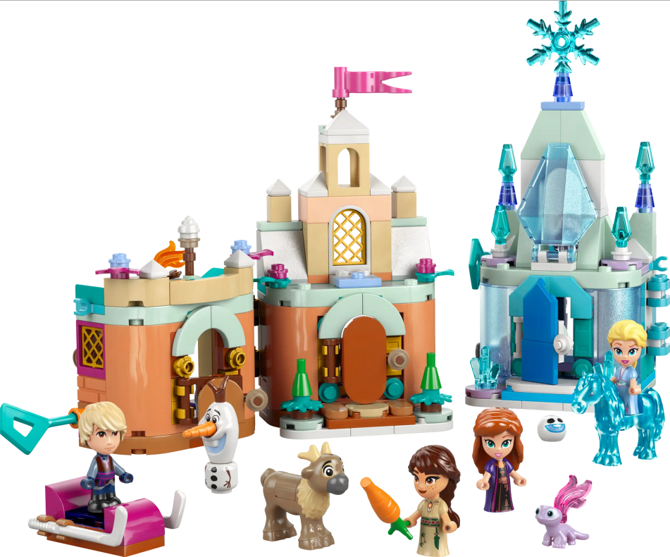 Mini Arendelle Castle & Elsa's Ice Palace - Source The LEGO GroupMini Arendelle Castle & Elsa’s Ice Palace