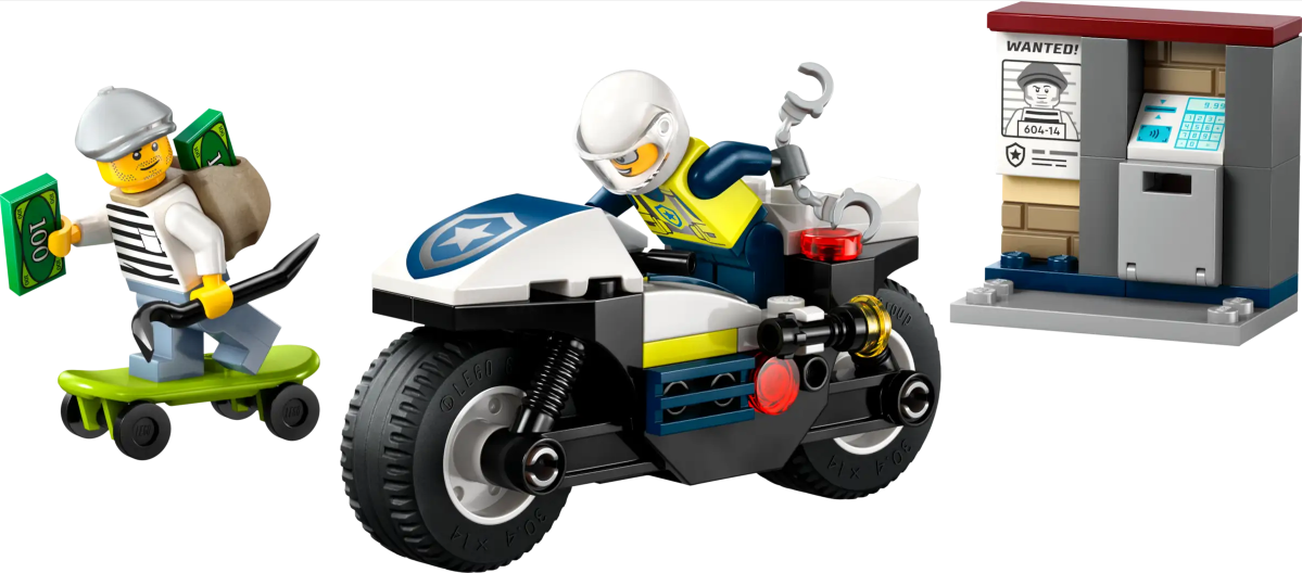 Police Motorcycle Chase - Source The LEGO GroupPolice Motorcycle Chase - Source The LEGO Group