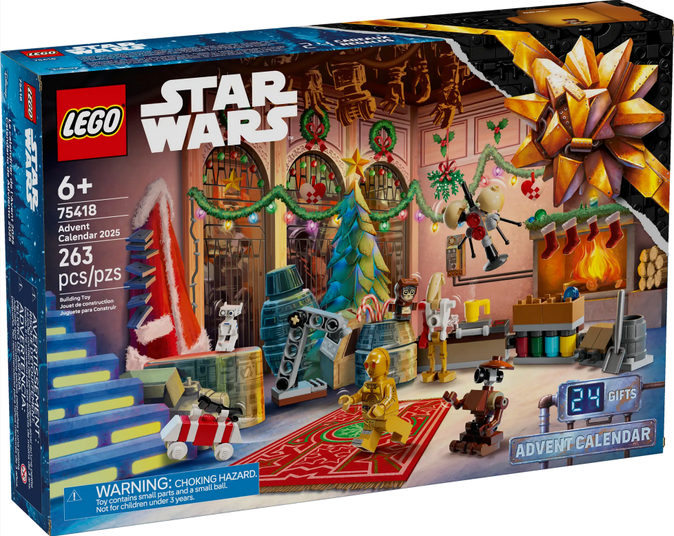 LEGO Star Wars Advent Calendar 2025 - Source The LEGO GroupLEGO Star Wars Advent Calendar 2025