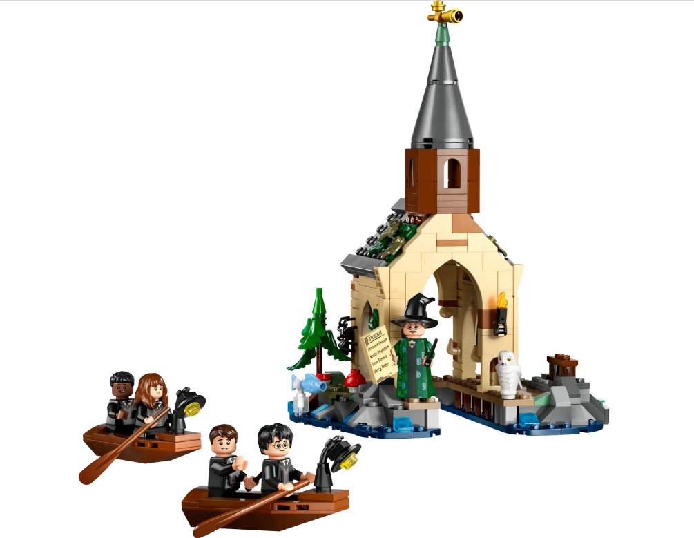 Hogwarts Castle Boathouse - Source The LEGO GroupHogwarts Castle Boathouse