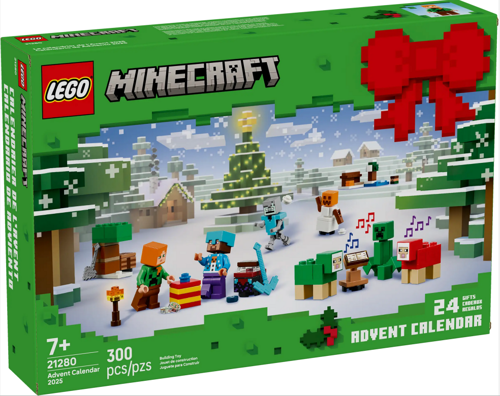 LEGO Minecraft Advent Calendar 2025 - Source The LEGO GroupLEGO Minecraft Advent Calendar 2025